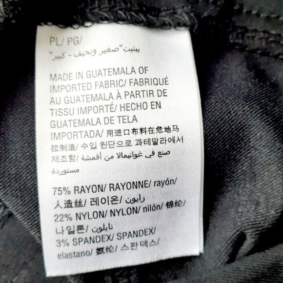 Style & Co. Ultra Skinny Leg Mid Rise Comfort Waist Pull On Black Pants NWT PL - Picture 7 of 8